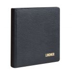 Lindner Karat Ringbinder Schwarz aus Leder 1106L-S Neu