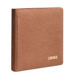 Lindner Karat Ringbinder Hellbraun aus Leder 1106L-H Neu
