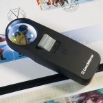 Leuchtturm Handlupe, 7-fache Vergrößerung, LED-Beleuchtung 344396 Neu