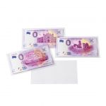 Leuchtturm Schutzhüllen für „Euro Souvenir“-Scheine (140 x 80 mm) 359380 Neu