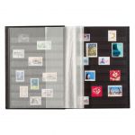 Leuchtturm Einsteckbücher Comfort Blau DIN A4 mit 32 schwarzen Seiten 339233 Neu