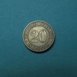 Kaiserreich 1892 A 20 Pfennig, großer Adler