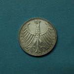 Bund 1959 G 5 Mark (Silberadler)