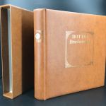 Lindner Ringbinder-Set Hellbraun (Rotary Briefmarken) 1122-H neuwertig