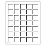 Leuchtturm Münzbox LIGNUM mit 35 eckigen Fächern bis 35 mm Ø 302281 Neu