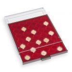 Leuchtturm rauchfarbene Münzbox mit 48 Fächern für GRIPS 21,5 319906 Neu