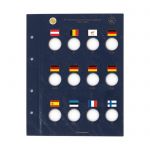 Leuchtturm Münzblätter VISTA - 35 Jahre Erasmus Programm (2er Pack) 365541 Neu