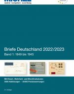 Michel Katalog Briefe Deutschland 2022/2023 - Band 1: 1849-1945 6004 Neu