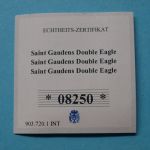 Million Dollar Collection 2017 Saint Gaudens Double Eagle vergoldet PP