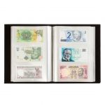 Leuchtturm Banknotenalbum für 300 Banknoten, schwarz 345089 Neu