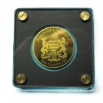 Tschad 2019 5000 Francs Springbock 1/200 Unze Feingold