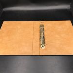 Philswiss Ringbinder/ Kassette Braun (Bundesadler) neuwertig