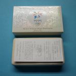 Japan 1997 500 + 5000 Yen Olympiade Nagano Proof Set, Etui, Zertifikat PP