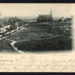 AK Wangerooge 1900 Blick auf Kirche