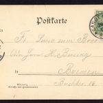 AK Wangerooge 1900 Blick auf Kirche