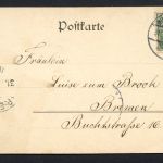 AK Wilhelmshaven 1901 Blick auf Stationschef-Gebäude