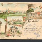AK Willich Kr. Viersen 1900 Rathaus, Denkmal etc.