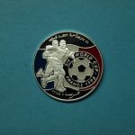 Somalia 1998 10000 Shilling Fußball WM 1998 in Farbe PP