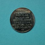 Medaille Preussische Staatsbahn 1705 Hannover T 3 PP