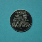 Medaille Deutsche Bundesbahn 10001 PP