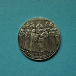 Medaille Martin Luther, Feinsilber handpatiniert, Zertifikat