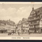 AK Adenau 1929 Marktplatz