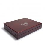 Leuchtturm Münzkassette Volterra Trio für 61 dt. 10-DM-Gedenkmünzen 325204 Neu