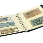 Lindner Banknotenalbum schwarz mit 20 Klarsichthüllen SRSBN Neu
