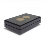 Leuchtturm Münzetui VOLTERRA für 2 Britannia Gold 2023 in Kapseln 369502 Neu
