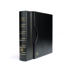 Leuchtturm Ringbinder GRANDE inkl.10 Hüllen für Münzrähmchen, schwarz 343349 Neu