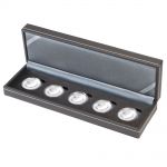 Lindner Münzkassette NERA S S2362-10EK für 10 Euro Münzen inkl. Münzkapseln Neu