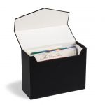 Leuchtturm Archivbox LOGIK Mini A5, schwarz 359414 Neu