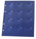 Safe Ergänzungsblatt TOPset neutral für 10/20 Euro Münzen in Kapseln 7850 Neu