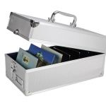 Safe Alu-Koffer für Münzen-Sets mit Tragegriff, Innenhöhe 135 mm Nr. 160 Neu