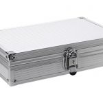 Safe Alu-Koffer für 100 Münzrähmchen (50 x 50 mm) Nr. 295 Neu
