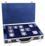 Safe Münzkoffer "Diamant" mit 5 Tableaus Nr. 269 Neu