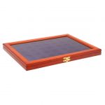 Safe Münzen-Vitrine mit rd. Vertiefungen für 35 Münzen bis 30 mm Ø Nr. 5849 Neu