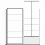 Safe Münzalbum Compact "Artline" Nr. 7811 mit 4 Blättern Neu