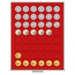 Lindner Münzbox Hellrot Standard 2149 Neu