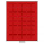 Lindner Münzbox Hellrot Standard 2149 Neu