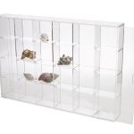 Safe Klein-Vitrine aus Acryl-Glas mit 24 Fächern ca. 56 x 56 x 37mm Nr. 5259 Neu
