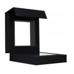 Safe Schweberahmen schwarz 8 x 8 cm Nr. 4503 Neu