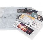 Safe Sammelalbum für Tickets mit 20 Folienhüllen Nr. 7923 Neu