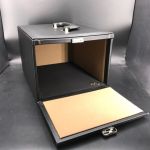 Münzkoffer aus Kunstleder mit 8 Münzboxen Ihrer Wahl! Neu 8215