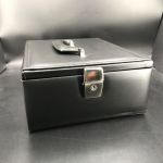 Münzkoffer aus Kunstleder mit 4 Münzboxen Ihrer Wahl! Neu 8216