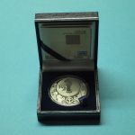 Südafrika 2010 2 Rand Fussball WM 2010, 925er Silber PP im Etui PP