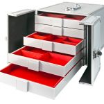 Lindner Boxen-Koffer Aluminium MB 10 (ohne Inhalt) 2312 Neu