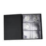 Leuchtturm Taschenalbum ROUTE für 48 Silbermünzen, schwarz 368352 Neu