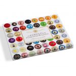 Leuchtturm Kassette für 48 Champagnerdeckel, eckige Felder 344894 Neu