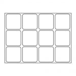 Lindner Alu-Sammelvitrine mit 12 Fächern (87 x 90 mm) 4890-12 Neu